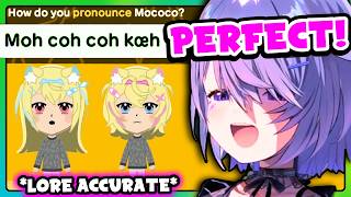 Biboo tried really hard to make Mococo say her name the right way