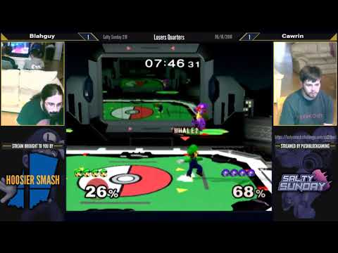 SS218 [Melee] - Blahguy (Luigi) vs Cawrin (Samus) - Losers Quarters