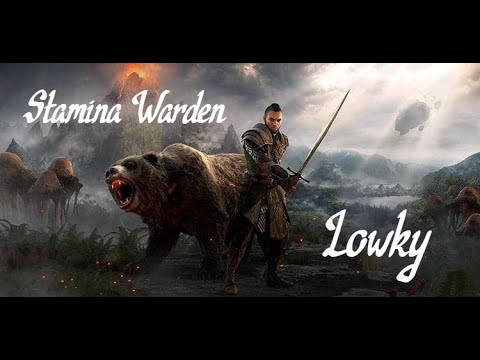 Stamina Warden 3M parse 54k+ on PS4 ESO