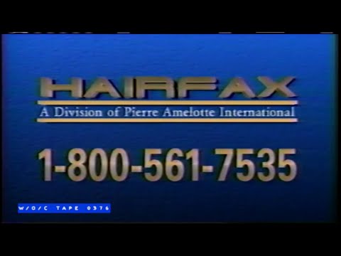 Hairfax Infomercial - 1990