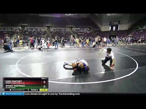 105 Lbs Round 1 - Ryder Martinez, MJ Mustangs Vs Liam Sanchez, Bennett Wrestling Club 838d