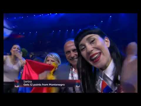 Konstrakta dobija 12 poena od Hrvatske i Crne Gore na Evroviziji 2022