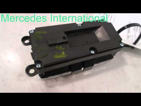 2008 Mercedes S550 RH REAR WINDOW SWITCH 2218214654 - mbiparts.com Used OEM Mercedes Parts - ... OEM