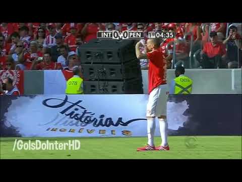 Internacional 2x1 Peñarol (URU) - Amistoso 2014