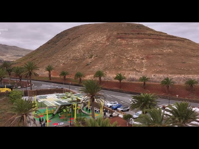 Apertura del parque El Rincón de Yaiza, que forma parte de la Red de Parques Inclusivos