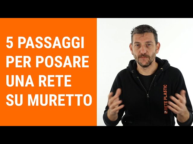 5 passaggi per posare una recinzione su muretto