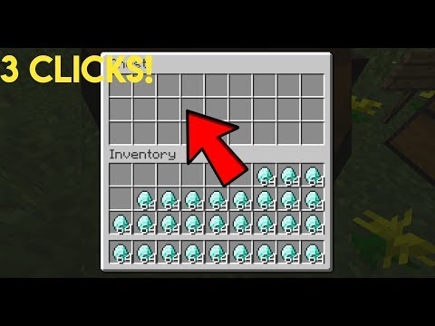 Wifies - How to EFFICIENTLY MOVE ITEMS in Minecraft 1.16 [Inventory Tips]
