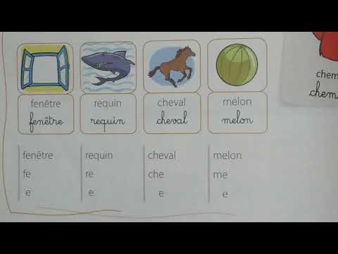 La lettre e / le son e