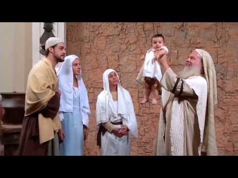 Evangelho Encenado - Apresentação do Menino Jesus no Templo - Lucas 2, 22 - 40