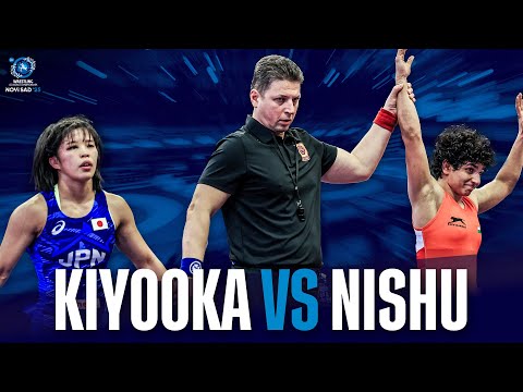Nishu NISHU (IND) vs. Moe KIYOOKA (JPN) | U23 WORLD CHAMPIONSHIPS 2025 | Eighth Final | WW 55Kg