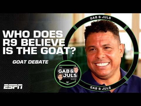 Pele ✅ Messi ❓Maradona  ✅ Cristiano Ronaldo❓Who is on R9's GOAT list? | ESPN FC