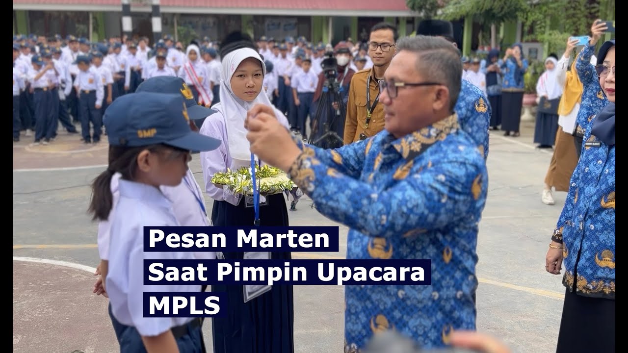 Pesan Wali Kota Marten Taha pada Pembukaan MPLS di Kota Gorontalo 