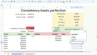 A Spreadsheet to Fund College