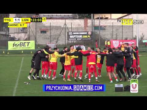 tv.nsk.pl [radość] GKS Tygrys Huta Mińska - KS Legionovia Legionowo 1:1 pd k 6:7 1/4 forBET PP MZPN