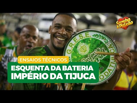 Carnaval 2022 | Ensaios Técnicos  | Super Esquenta Bateria Sinfonia Imperial | Império da Tijuca