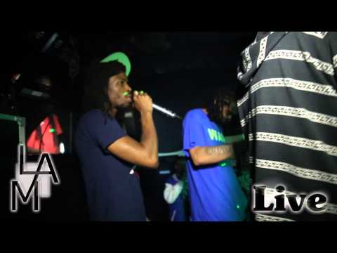 Big H, Flirta D and Guyver performing live at Raving Mad/Empire 1st birthday bash