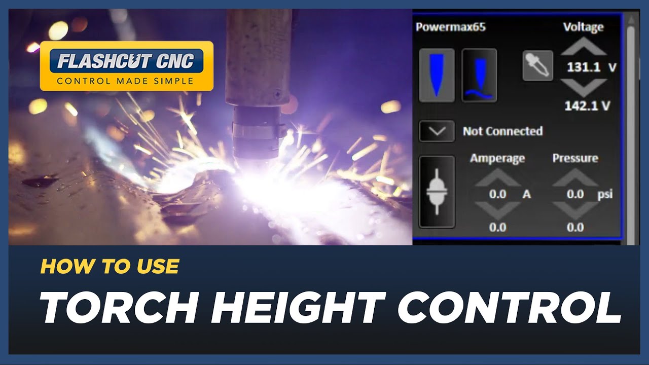 Torch Height Control Settings - FlashCut CAD/CAM/CNC Software