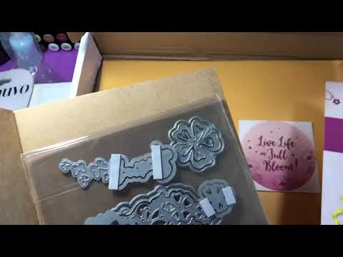 Tonic Studios Craft Kit #42 and I Love You Fairy Much Stamp Club Haul 4.5.21