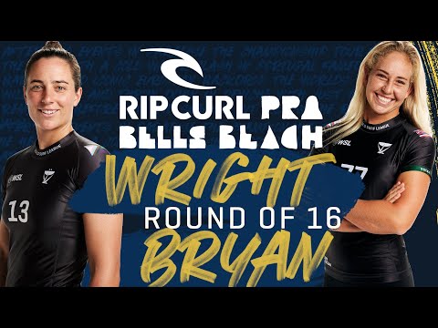 Tyler Wright vs Gabriela Bryan | Rip Curl Pro Bells Beach - Round Of 16 Heat Replay