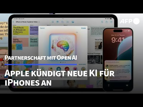 Apple kündigt neue KI für iPhones an | AFP