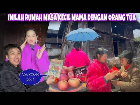 MAMA BROUGHT US TO HER CHILDHOOD HOUSE WITH HER BROTHERS AND PARENTS, WHEN WE FIRST CAME HERE