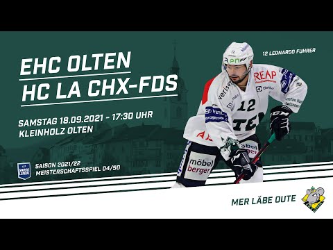 18.9.2021 EHC Olten - HC La Chaux-de-Fonds 6:2
