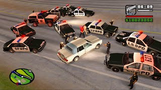 Download lagu The Biggest Police Chase in GTA San Andreas! - 100 Cops vs 1 Car mp3 Download lagu The Biggest Police Chase in GTA San Andreas! - 100 Cops vs 1 Car mp3