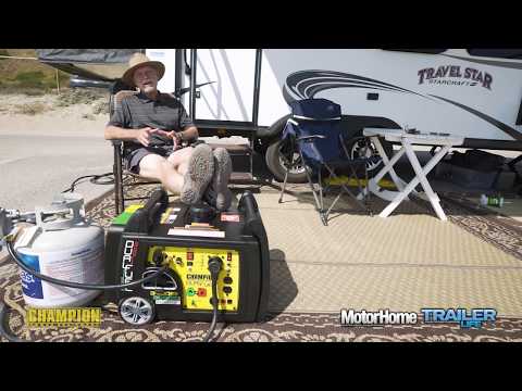 Champion 3100/3400 Watt Dual Fuel Inverter Generator, Sponsored by Champion Power Equipment