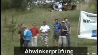 preview picture of video 'SIMSON ANHÄNGER WM Abwinkerprüfung'