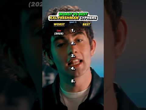 BEST vs WORST Freshman XXL Freestyles