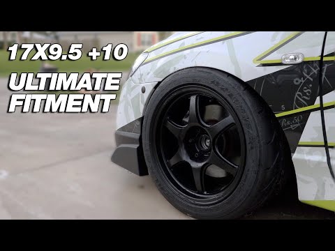 ALL THE FITMENT ON MY 8TH GEN CIVIC SI! - @konigwheels Hexaform Wheels Install