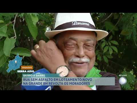 Bairro a Bairro: Moradores de Serra Azul em Vespasiano enfrentam problemas com falta de asfalto