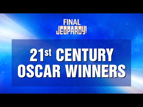 Final Jeopardy!: 21st Century Oscar Winners | Jeopardy G.O.A.T. | JEOPARDY!