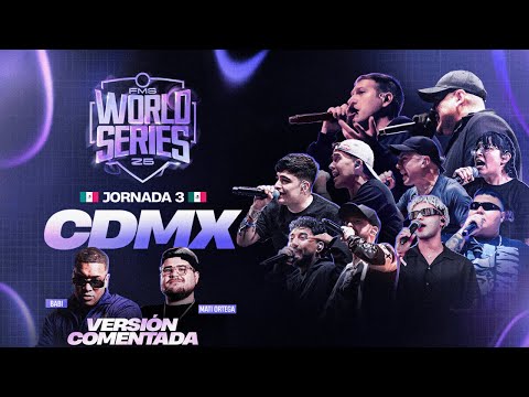 Versión Comentada l FMS WORLD SERIES 2025 I Jornada 3 I MÉXICO I Urban Roosters