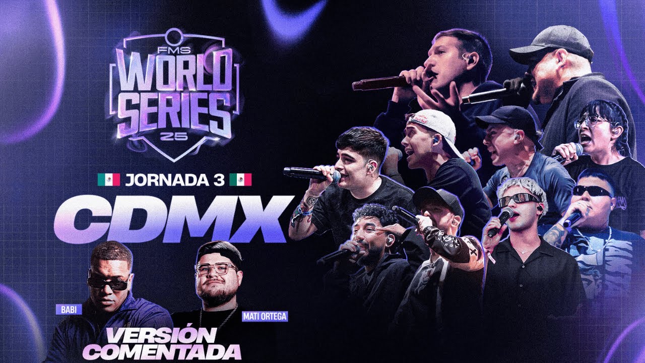 Versión Comentada l FMS WORLD SERIES 2025 I Jornada 3 I MÉXICO I Urban Roosters