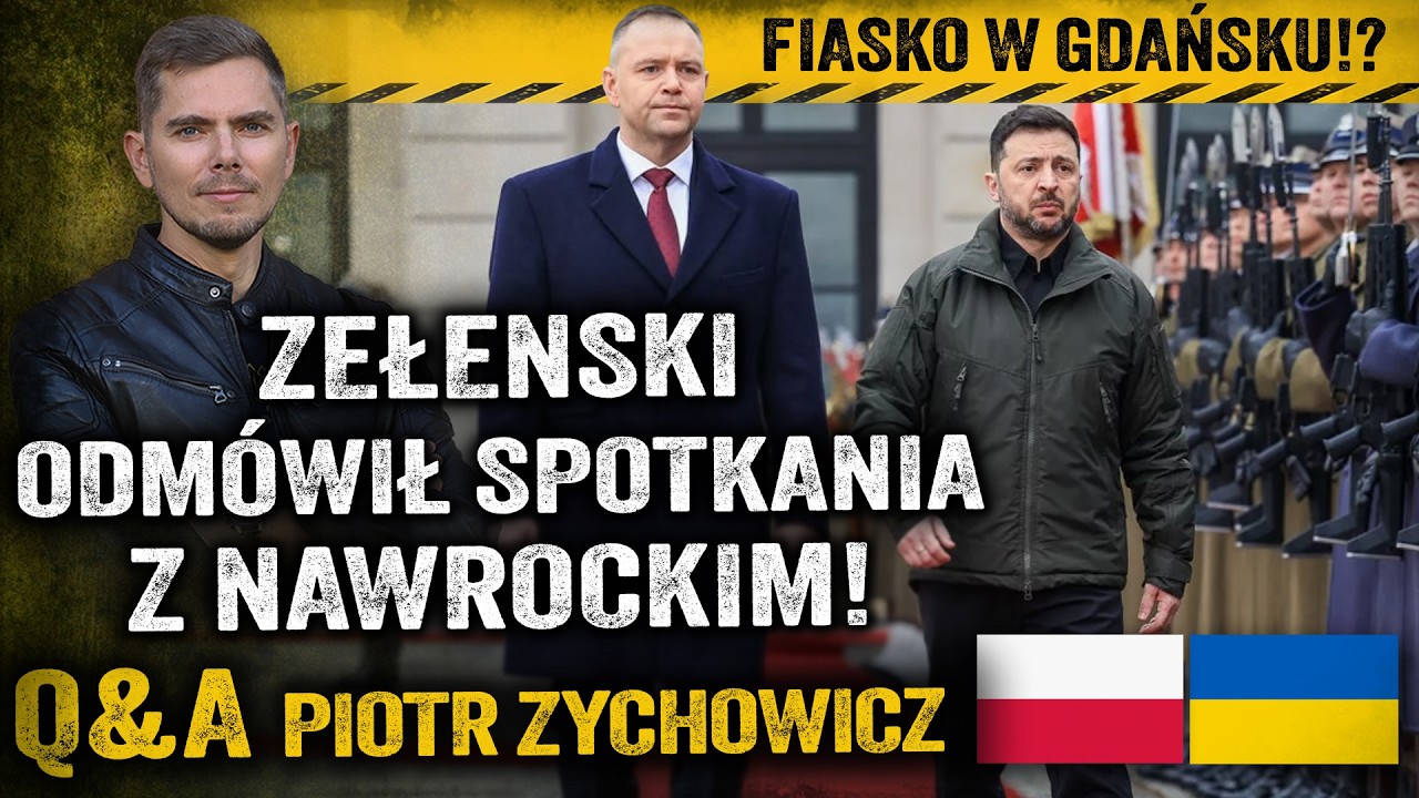 Zełenski prowokuje! Fiasko konferencji w Gdańsku? Kulisy rozgrywki — Piotr Zychowicz