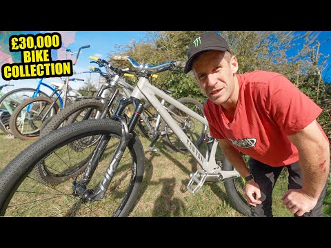 MY £30000 MOUNTAIN BIKE COLLECTION!