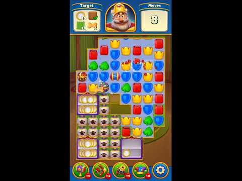 Royal Match Level 3157 - NO BOOSTERS GAMEPLAY 👑 | SKILLGAMING ✔️