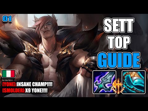 SETT TOP SPIEGATO BENE 🔥 | Guida Completa ITA su Macro e Micro, League of Legends #01