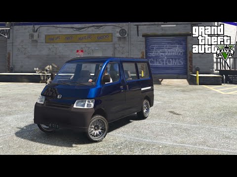 MOBIL TERKUAT DI DUNIA GRAN MAX GAIB KENCANG KUAT - GTA V MOD INDONESIA SULTAN UPIN IPIN