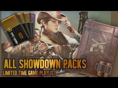 All Showdown Packs Opening Collection (Wild West Event Packs)- Rainbow Six Siege