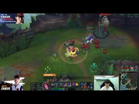 SKT T1 Faker Stream Fiora Vs Gangplank KDA 1/3/2 | Video Game Stream For You