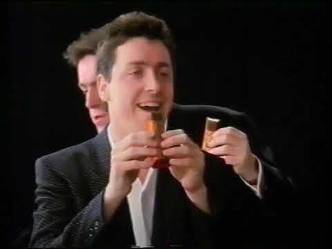 Cadbury's Wispa Gold advert with Griff Rhys Jones   14th February 1996 UK television commercial