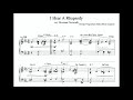 Piano Arrangement - #3 "I Hear A Rhapsody" (arr. Giovanni Ceccarelli)