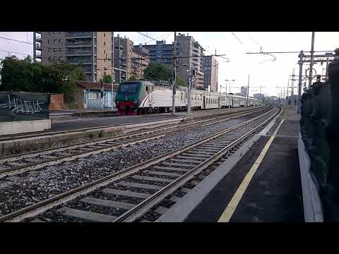 E464 237+6 piano ribassato+pilota 2 piani Trenord - Milano Greco - 14/06/2021