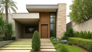 CASA PEQUENA E MODERNA II TERRENO 8X25m II PLANTA BAIXA