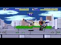 Mighty Morphin Power Rangers The Movie Sega Genesis 2 Players Full Walkthrough