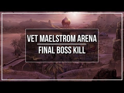 ESO Veteran Maelstrom Arena - Stage 9 Final Boss