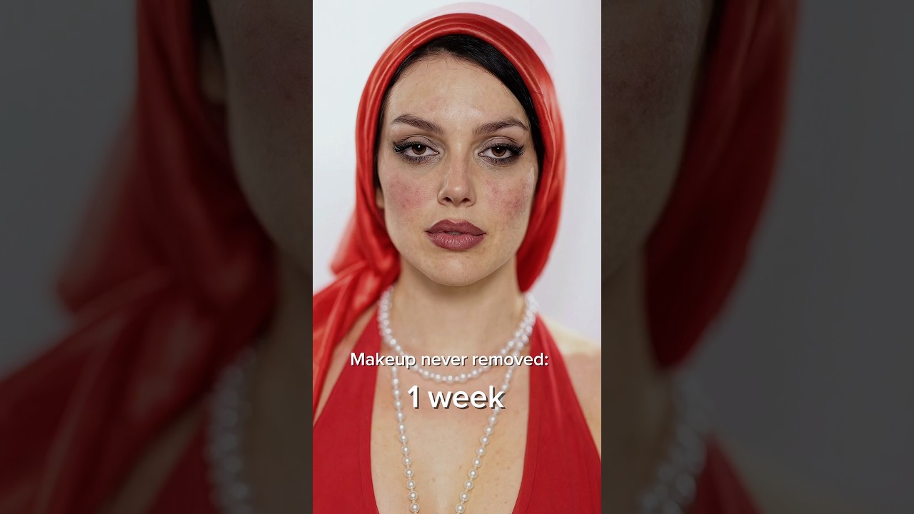 Makeup never removed 👀