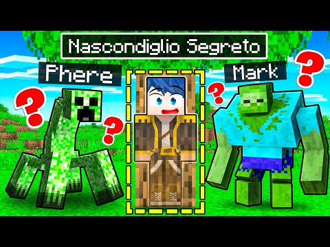 MI NASCONDO DAI CACCIATORI MUTANTI SU MINECRAFT!